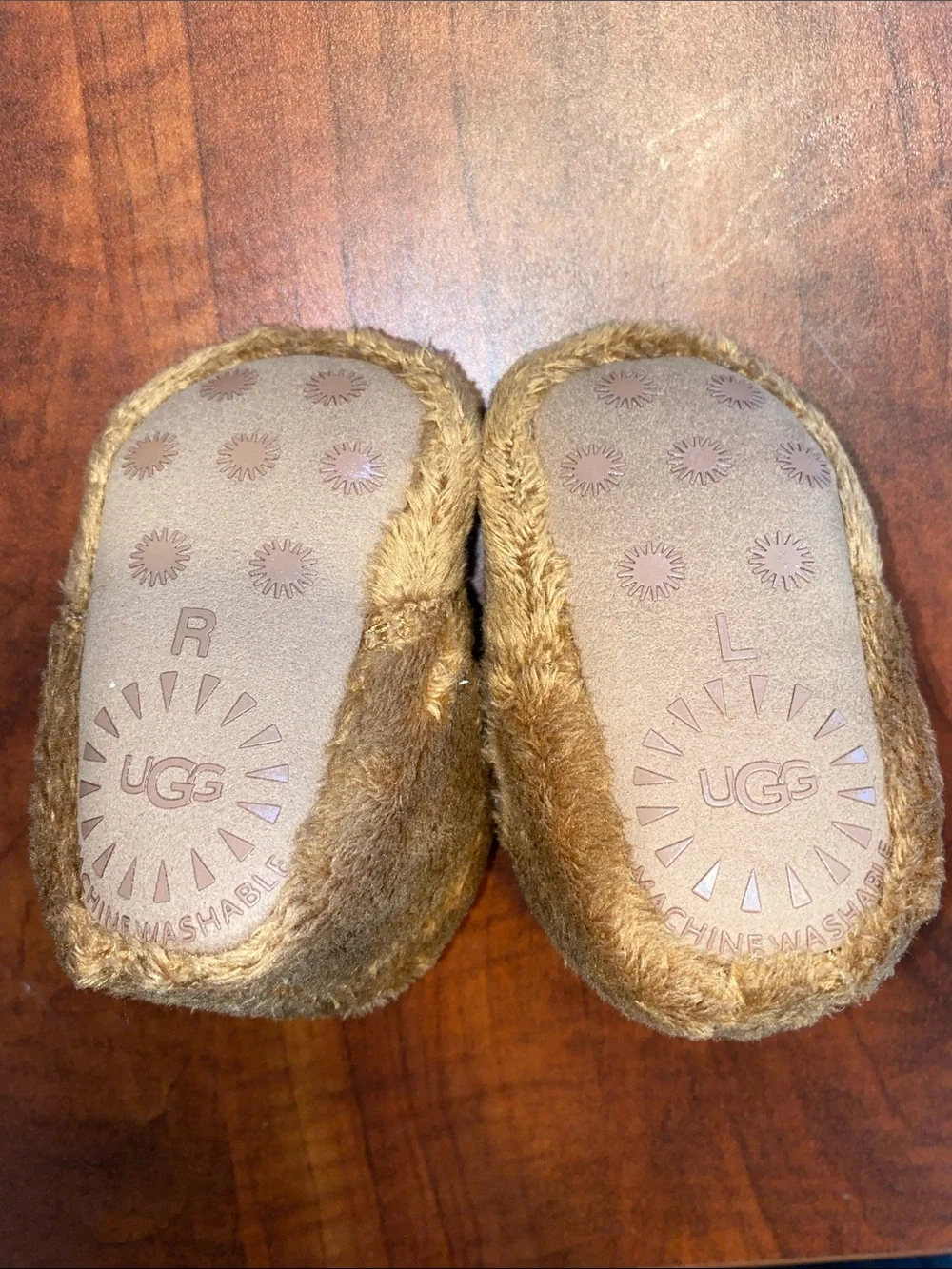 UGG Baby Plush Walker Boots in Chestnut Brown